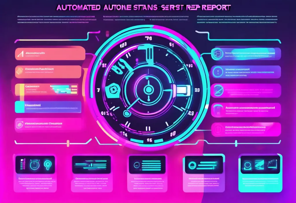 Infografik Vorteile automatisierter Statusberichte 2025