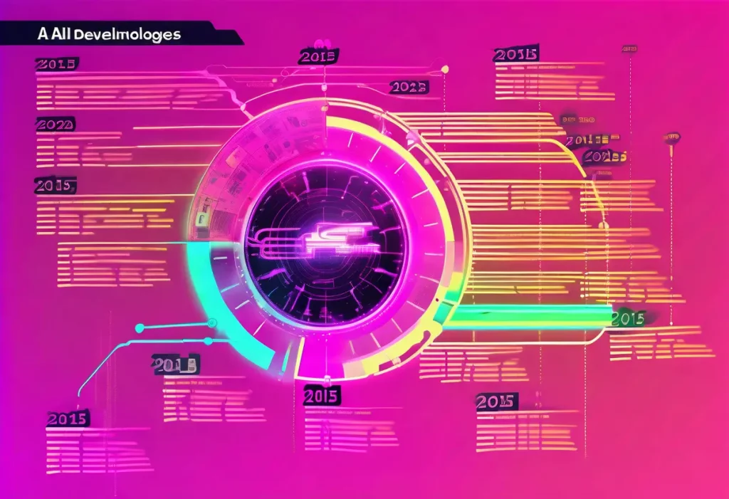 KI Marketing Trends 2015 bis 2025 Entwicklung Diagramm