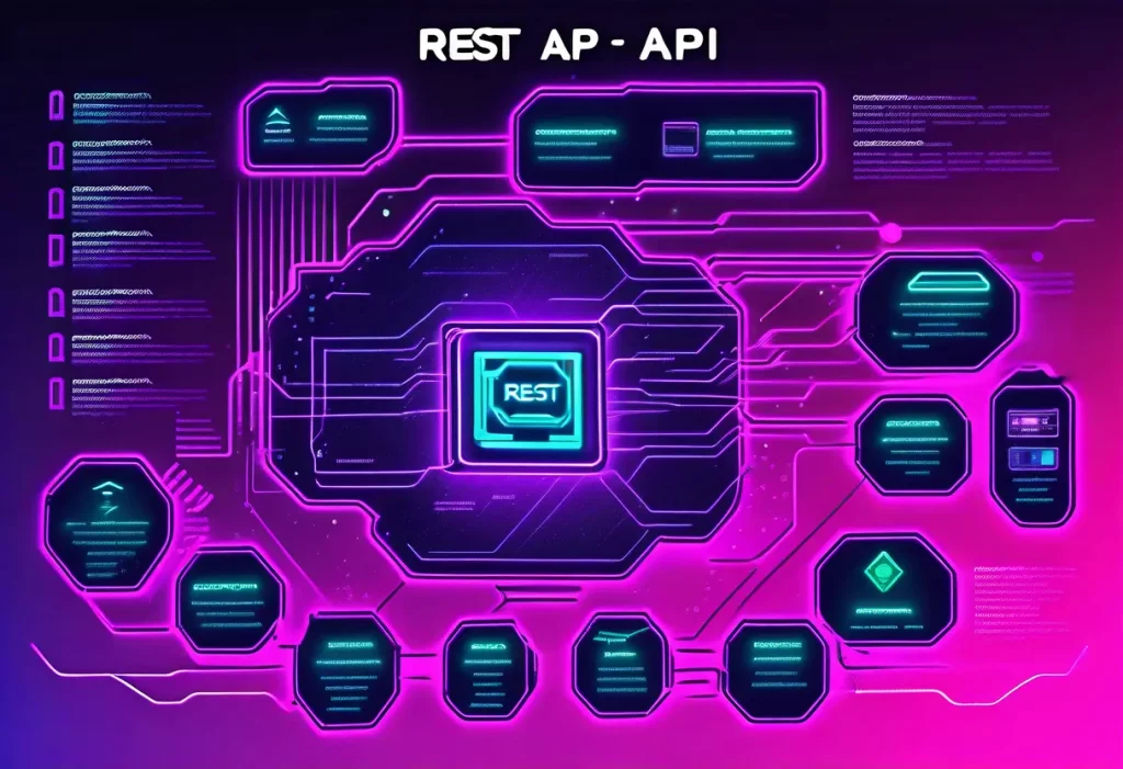 Architekturdiagramm REST APIs mit OpenAPI-Spezifikation