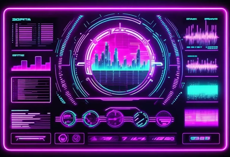 Automatische Erkennung von Datenmustern und Trends visualisiert mit modernen Datenströmen
