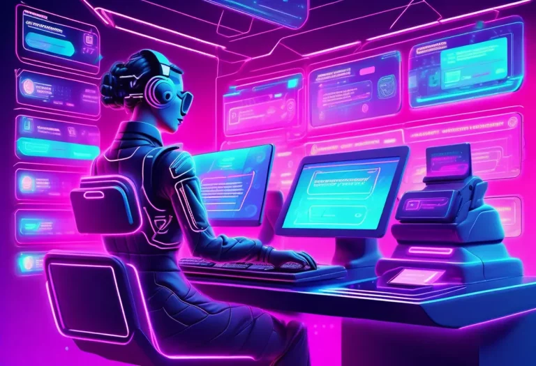 Automatisierte Kundensupport-Tickets Illustration für effizienten Kundenservice 2025