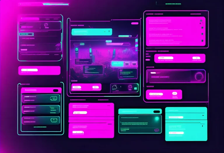 Chatbox Interface zur Kundenkommunikation auf Website 2025