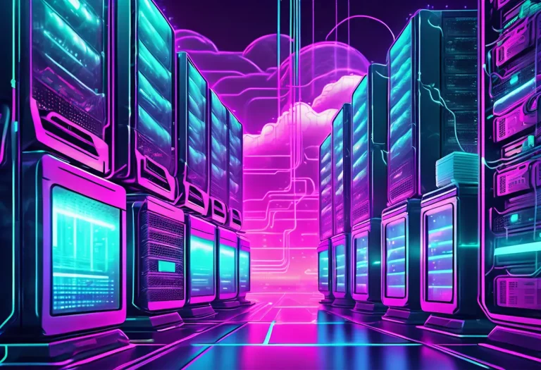 Cloud-Hosting Infrastruktur mit verteilten Servern und virtuellen Ressourcen 2025