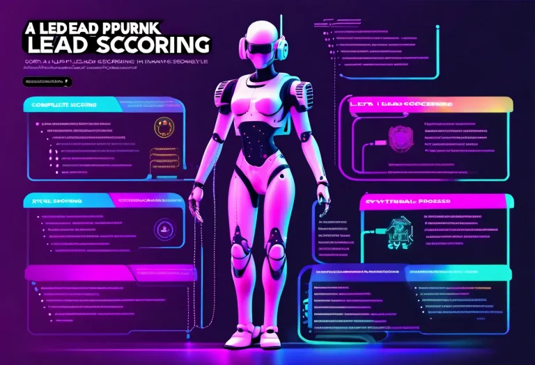 KI Lead-Scoring Prozess 2025 mit Datenanalyse und Bewertung