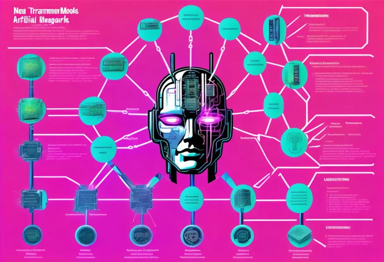 Sprachverständnismodelle Architektur und Funktionsweise Illustration